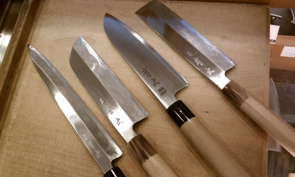 set coltelli professionali giapponesi